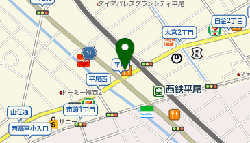 福岡漢語学院の地図画像