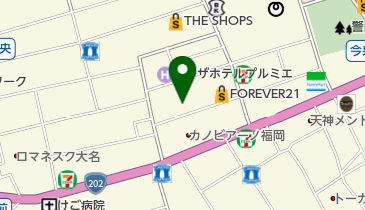 ラテン文化センター・ティエンポイベロアメリカーノの地図画像