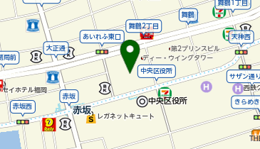 寿着物学院の地図画像