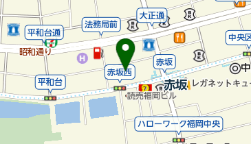 劇団ひまわり福岡アクターズスクールの地図画像