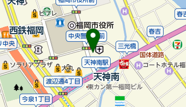 九州建設専門学院の地図画像