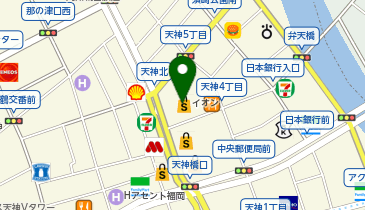 総合資格学院天神校の地図画像