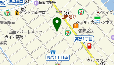 かつの楽器の地図画像