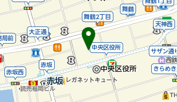 ブライトブルーの地図画像