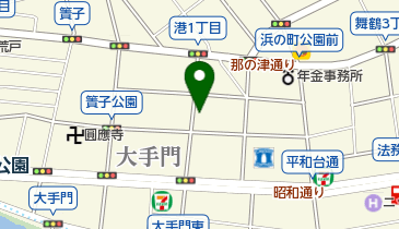 みどり牛乳 大手門販売店の地図画像