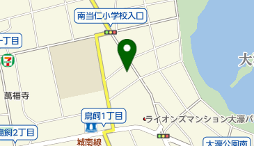 福岡大濠公園教会の地図画像