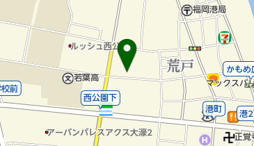 福岡バプテスト教会の地図画像
