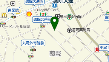 末日聖徒イエス・キリスト教会福岡の地図画像
