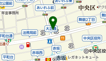 福岡経営者共済会の地図画像