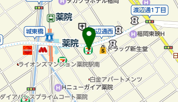 株式会社セノン福岡支社の地図画像