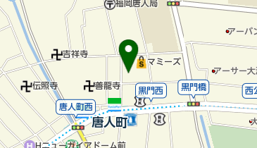 唐人町プラザ甘棠館の地図画像