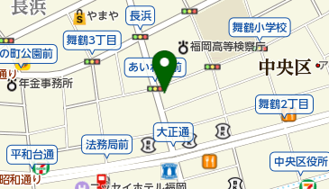 株式会社帝国データバンク福岡支店の地図画像