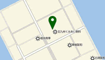JA全農くみあい飼料株式会社 福岡工場の地図画像