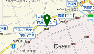 タナカサイクルの地図画像