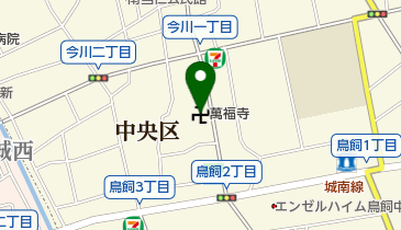 萬福寺(浄土真宗大谷派)の地図画像