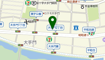 古美術今林の地図画像