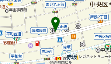 フローリストわたなべ舞鶴店の地図画像