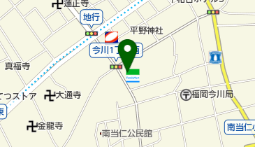 有限会社花ゆり今川店の地図画像