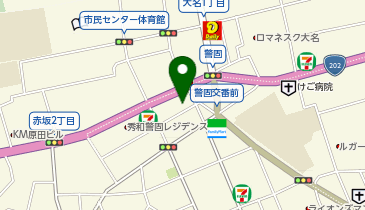 サーパス名水友の会の地図画像