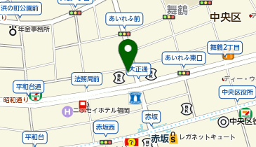 平野武文税理士事務所の地図画像