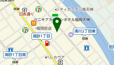 福岡県整骨協同組合の地図画像