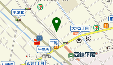 シュガーレディ福岡の地図画像