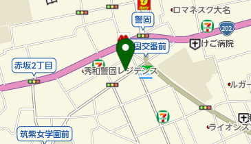 お茶の栗原園の地図画像