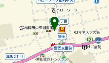グルーヴィン福岡店の地図画像