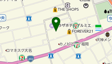 チクロマーケットの地図画像