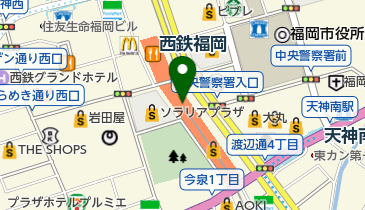 ジョアン福岡三越店の地図画像