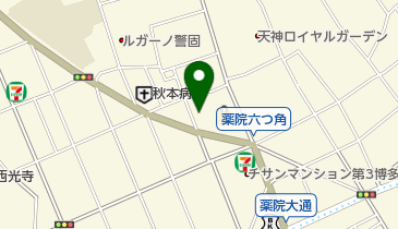 ヘアプロデュースエムエムの地図画像