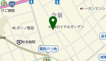 BECKの地図画像