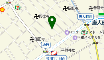 有限会社佐野商会の地図画像