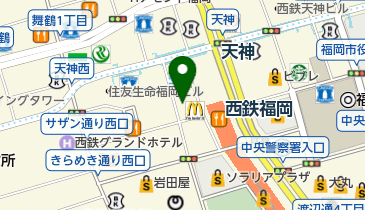 復古堂 新天町店の地図画像