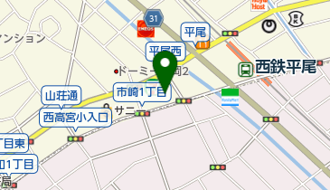 有限会社まわたり文具 平尾店の地図画像