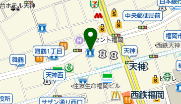 福岡県教育公務員弘済会の地図画像