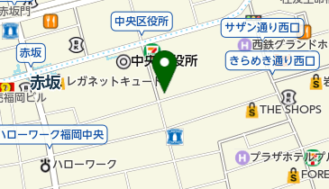 ケイウノ福岡店の地図画像