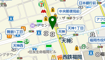 三菱商事株式会社九州支社の地図画像