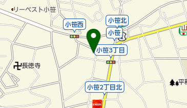 麻雀クラブK2の地図画像