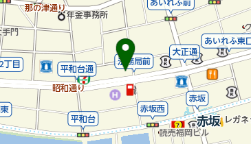 タケシタ調剤薬局 浜の町店の地図画像