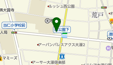 だるま薬局の地図画像