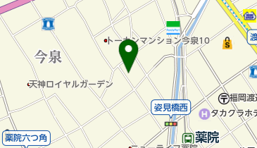 本庄湯の地図画像