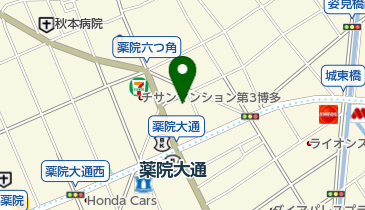 案の浦理容室の地図画像