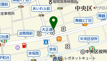 九州鴻池グループ こうのいけ・理容 赤坂店の地図画像