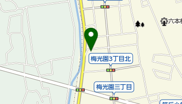 藤田理髪館の地図画像