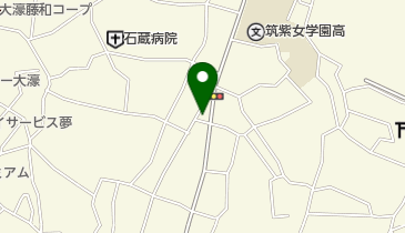 船津理容館の地図画像