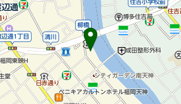 ヘアーサロンやなぎばしの地図画像