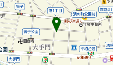 ヘアースタジオボーンズの地図画像