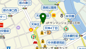 日本旅行業協会九州支部の地図画像