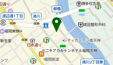 果岸の地図画像